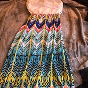 Colorful maxi dress